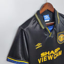 Camisa Retrô Manchester United 1993/1994 II Away - Preta - Umbro