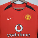 Camisa Retrô Manchester United 2002/2004 I Home - Manga Longa Nike