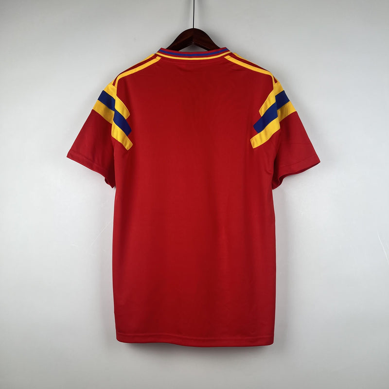 Camisa Retrô Colômbia 1990 II Away - Vermelha - Adidas