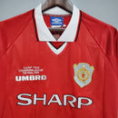 Camisa Retrô Manchester United 1999/2000 I Home - Umbro