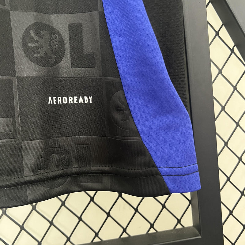 Camisa Lyon 24/25 II Away - Torcedor - Preta