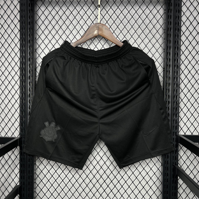 Short Corinthians 2024/25 II Away - Preto All Black