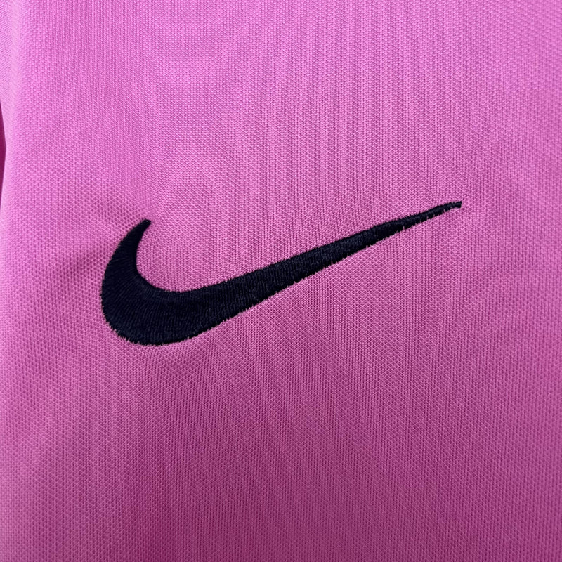 Camisa Retrô Boca Juniors 2013/2014 II Away - Manga Longa - Rosa