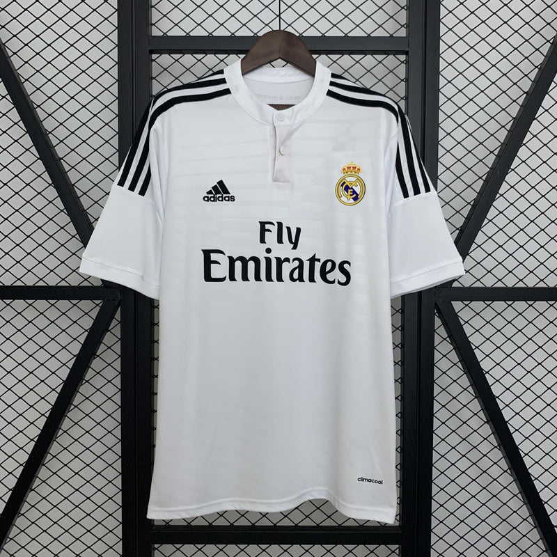 Camisa Retrô Real Madrid 2014/2015 I Home - Branca