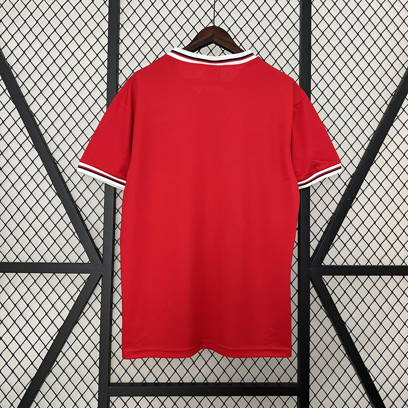 Camisa Retrô Inglaterra 1982 II Away - Vermelha - Admiral