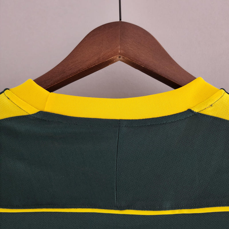 Camisa Retrô Brasil 1998 Verde Goleiro