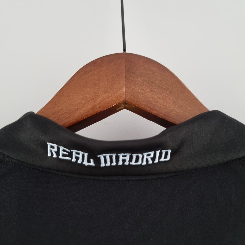 Camisa Retrô Real Madrid 2009/2010 II Away - Preta - Adidas