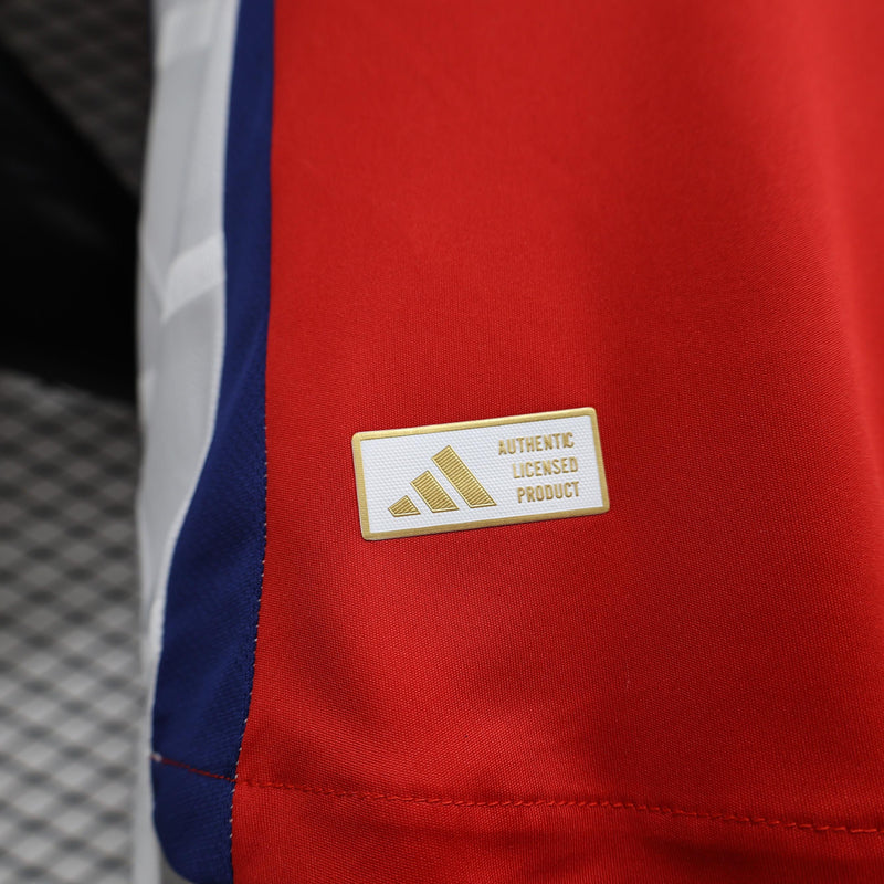 Camisa Arsenal 2024/2025 I Home - Jogador - Vermelha Adidas