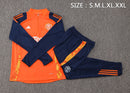 24/25 Conjunto Manchester United - Frio Zíper Curto - Laranja