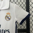 Conjunto Infantil Retrô - Real Madrid 2016/17 I Home