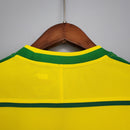 Camisa Retrô Brasil 1998 I Home - Amarela - Nike