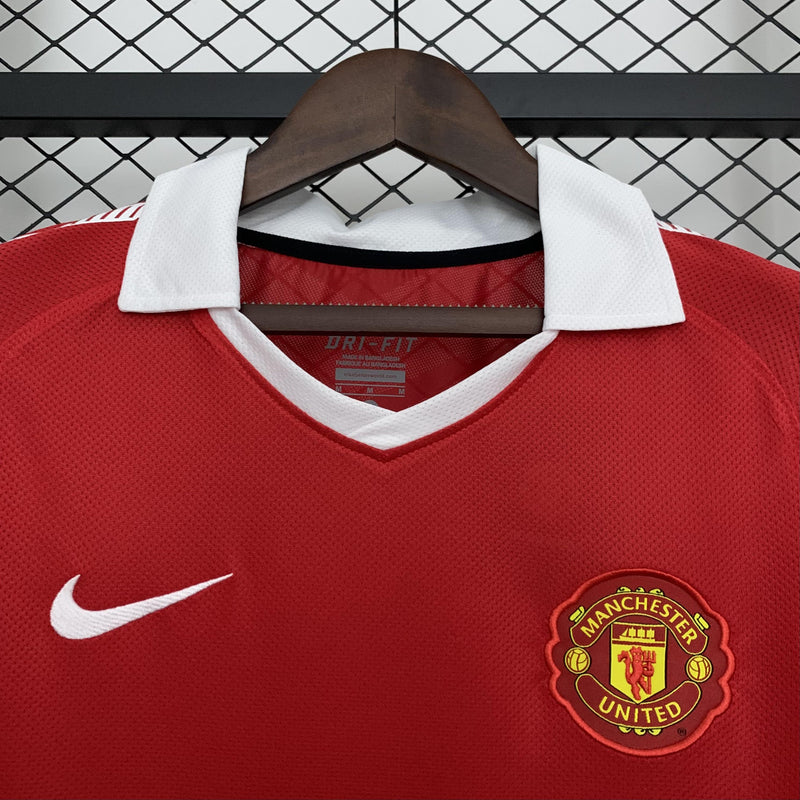 Camisa Retrô Manchester United 2010/2011 I Home - Vermelha