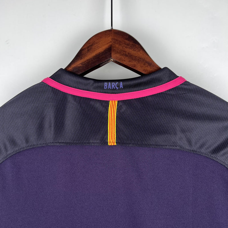 Camisa Retrô Barcelona 2016/2017 II Away - Roxa - Nike