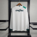 Camisa Palmeiras 2023/24 II Away - Torcedor Manga Longa - Branca