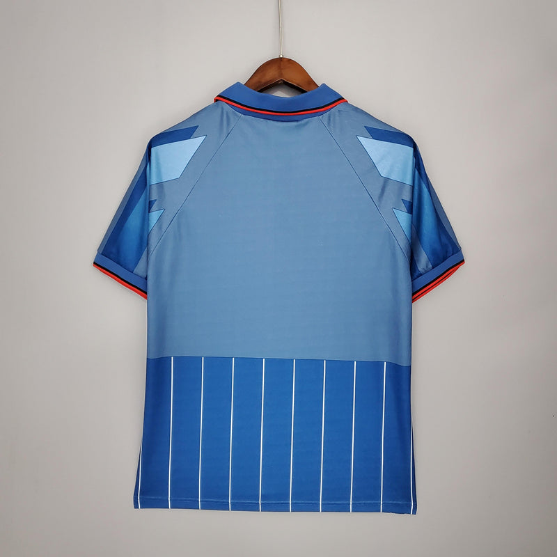 Camisa Retrô Milan 1995/1996 III Third - Azul - Lotto