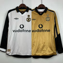 Camisa Retrô Manchester United 2001/2002 Dupla Face - Manga Longa Umbro