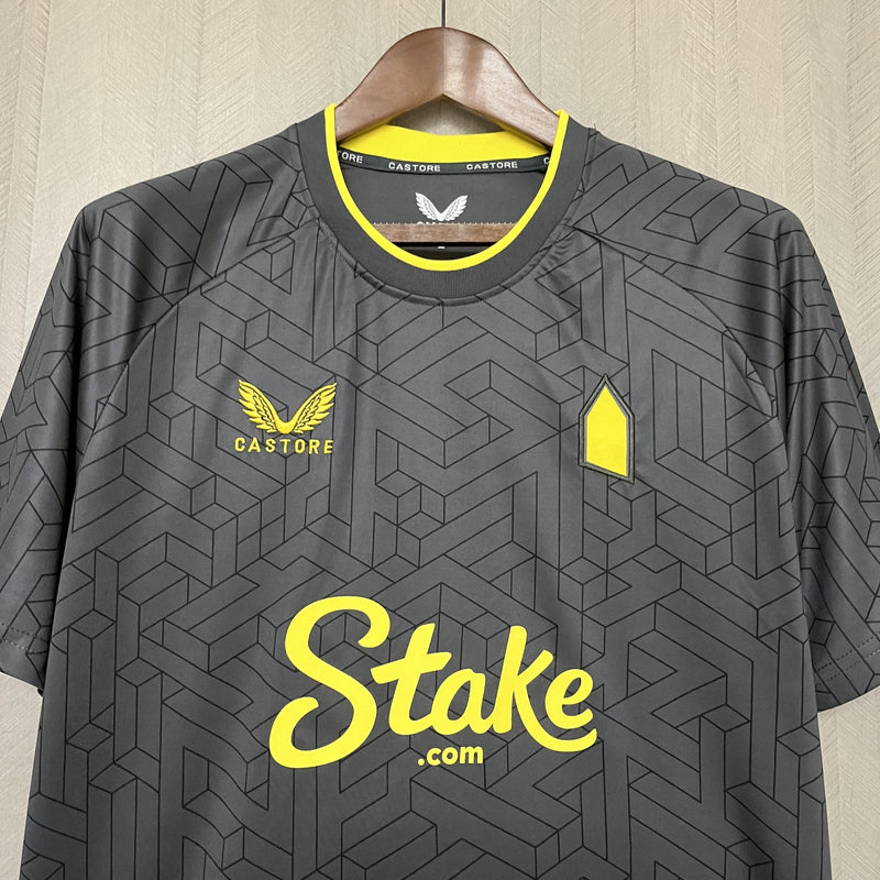 Camisa Everton 2024/25 II Away - Torcedor - Preta
