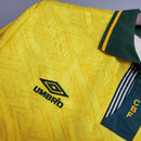 Camisa Retrô Brasil 1991/1993 I Home - Amarela - Umbro