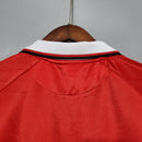 Camisa Retrô Manchester United 1999/2000 Champions Final - Manga Longa Umbro