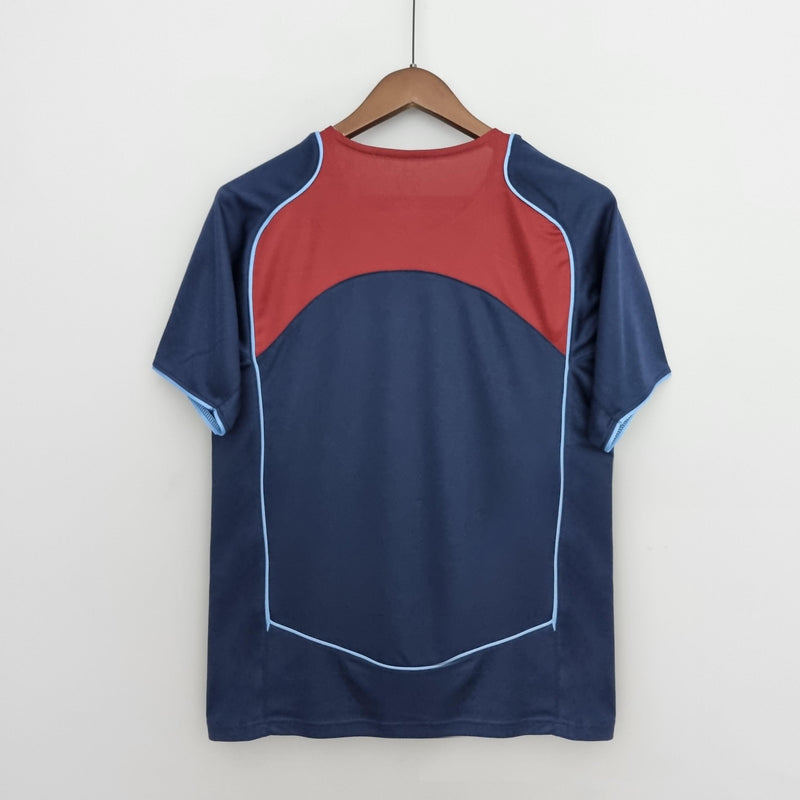 Camisa Retrô Atlético de Madrid 2004/2005 Homem-Aranha II Away - Azul - Nike