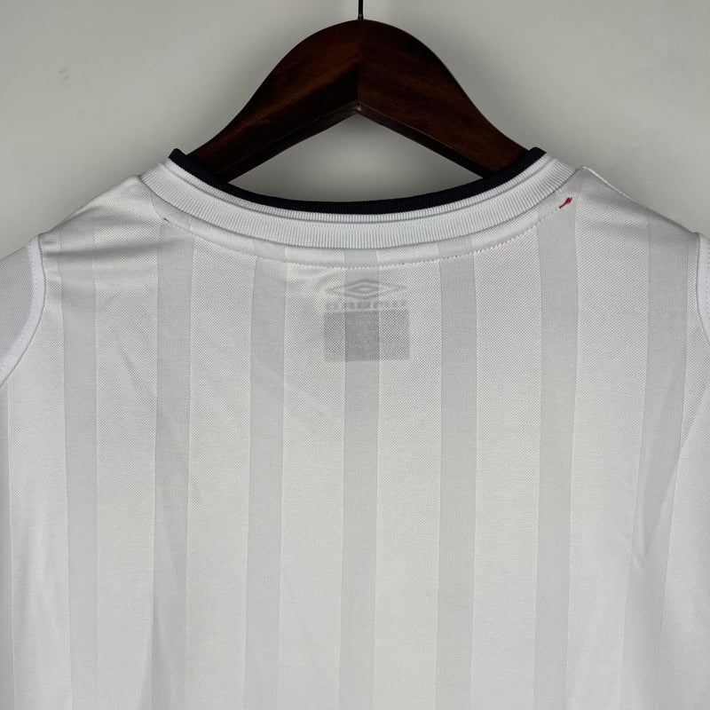 Camisa Retrô Inglaterra 2002 I Home - Manga Longa Umbro