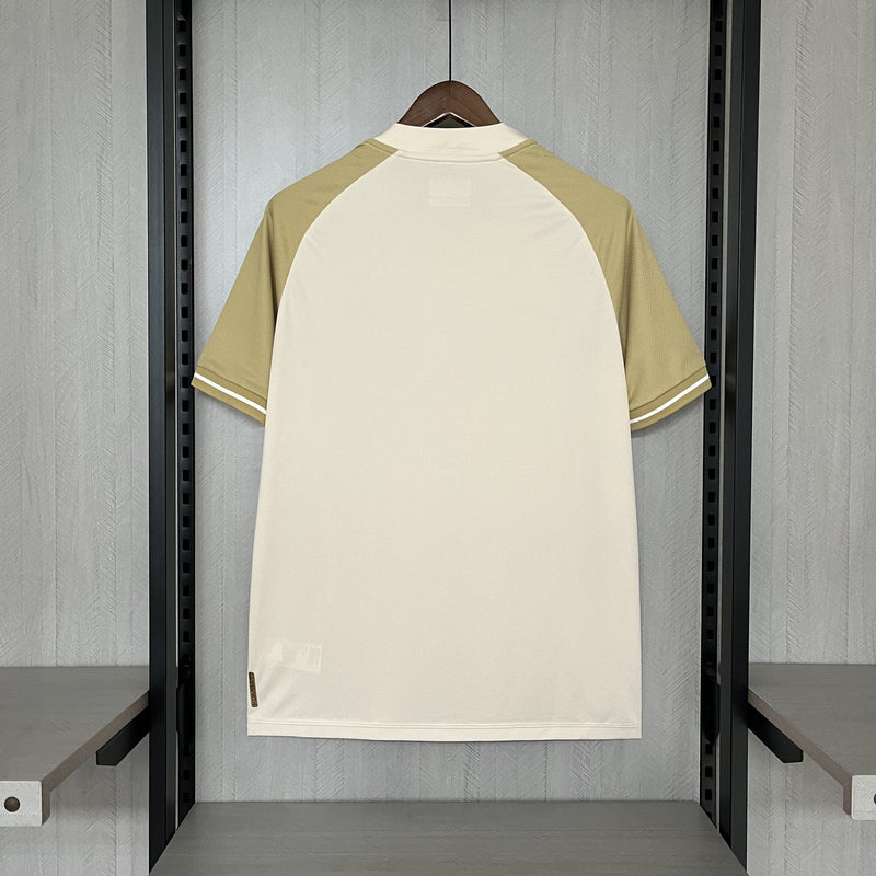 Camisa Vasco 2024/25 III Third - Torcedor - Branca e Dourada - Consciência Negra