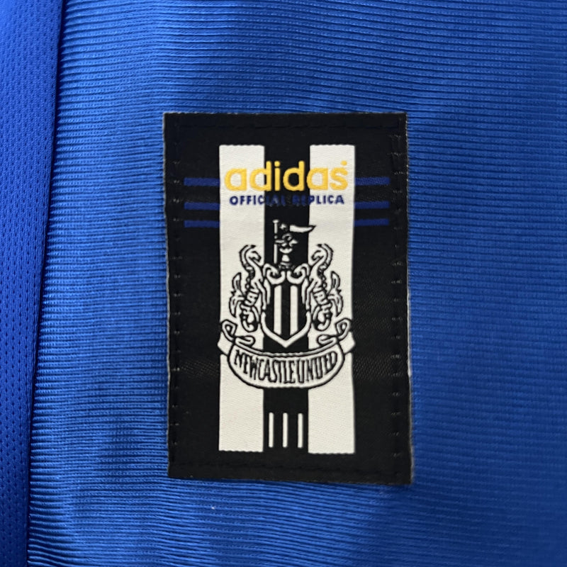 Camisa Retrô Newcastle 1998/1999 II Away - Azul - Adidas