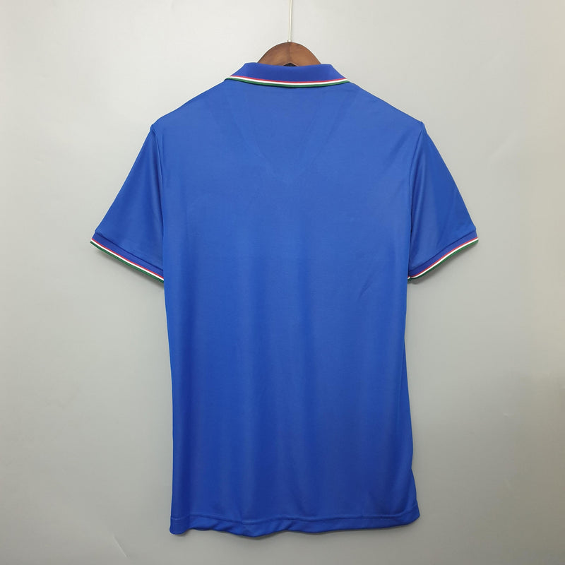 Camisa Retrô Itália 1990 I Home - Diadora