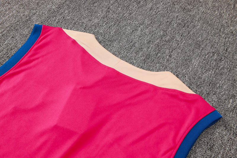 24/25 Conjunto Treino Barcelona - Regata - Rosa
