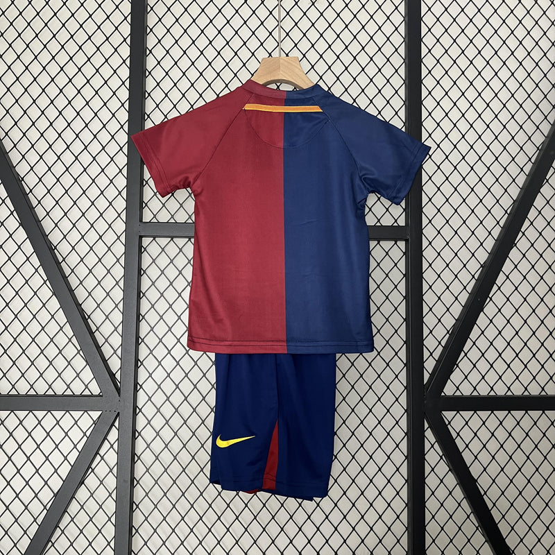 Conjunto Infantil Retrô - Barcelona 2008/09 I Home