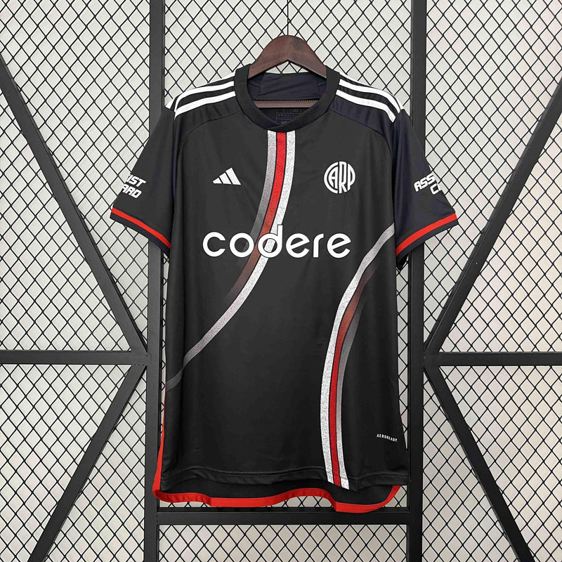 Camisa River Plate 2024/25 II Third - Torcedor - Preta