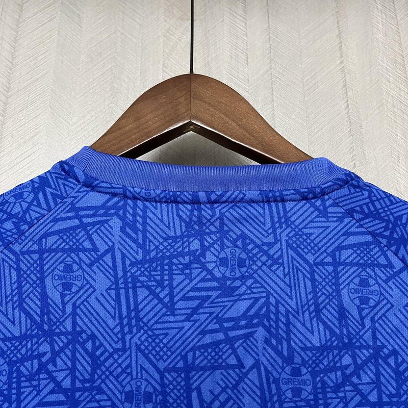 Camisa Grêmio 2024/25 Treino Azul - Torcedor