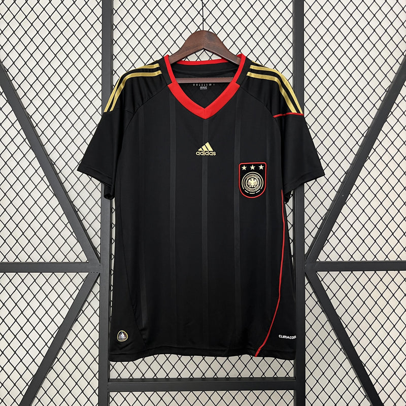 Camisa Retrô Alemanha 2010 II Away - Preta - Adidas