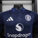 Camisa Manchester United 2024/2025 II Away - Jogador - Azul
