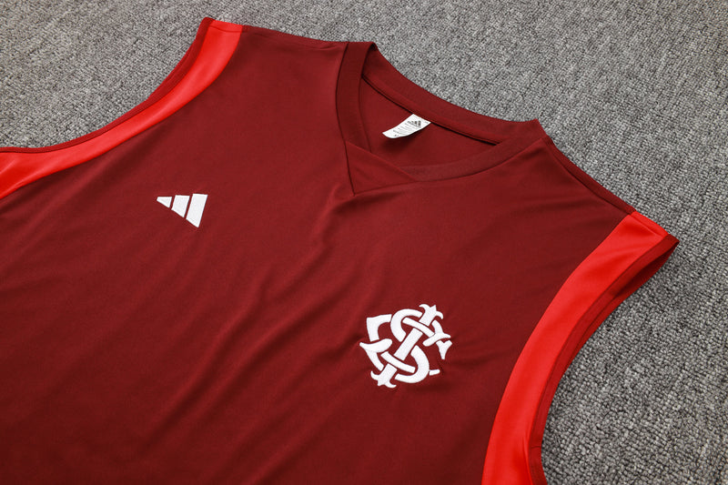 24/25 Conjunto Treino Internacional - Regata - Vermelho