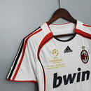 Camisa Retrô Milan Final Champions 2006/2007 II Away - Branca - Adidas