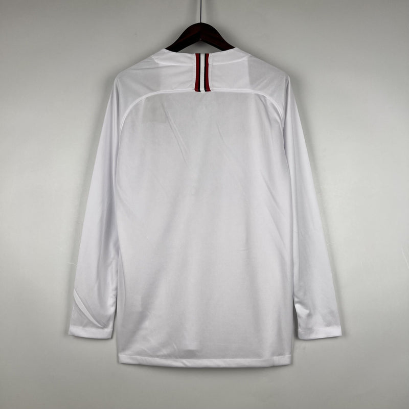 Camisa Retrô PSG 2018/2019 II Away - Nike Jordan Manga Longa
