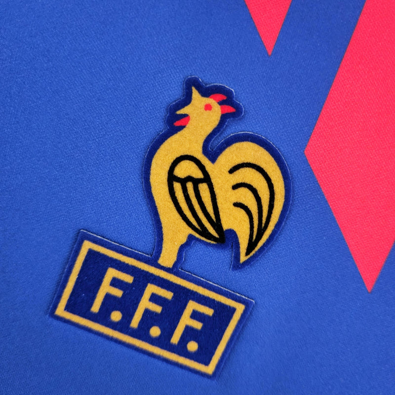 Camisa Retrô França 1988/1990 I Home - Adidas