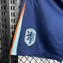 Short Holanda 2024/2025 Euro II Away - Azul
