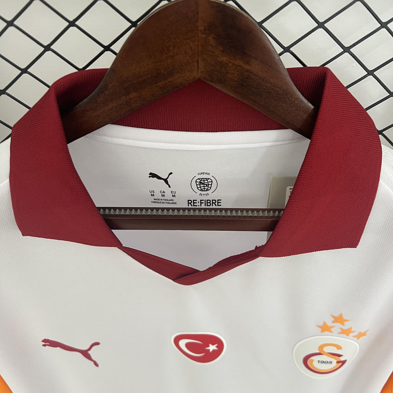 Camisa Galatasaray 2025/26 II Away - Torcedor - Branca