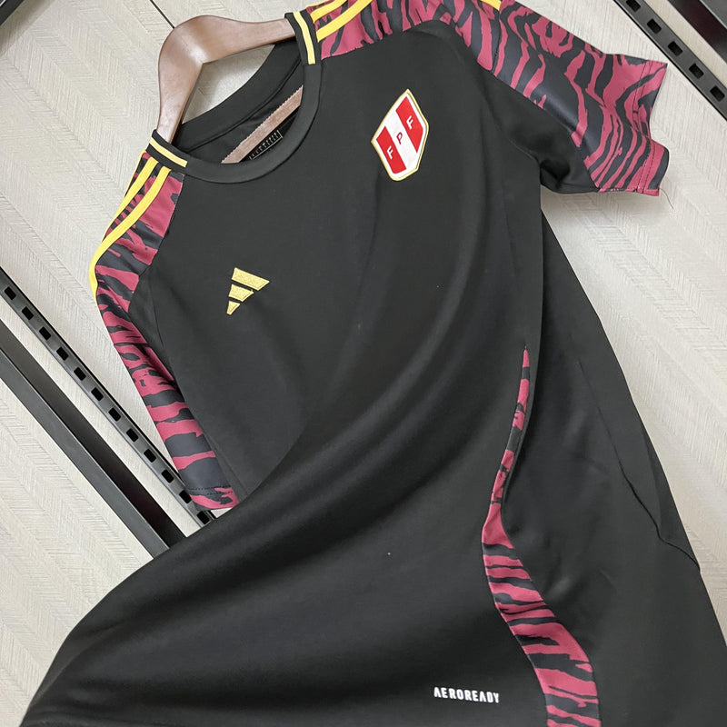 Camisa Peru 2024/25 II Away - Torcedor - Preta
