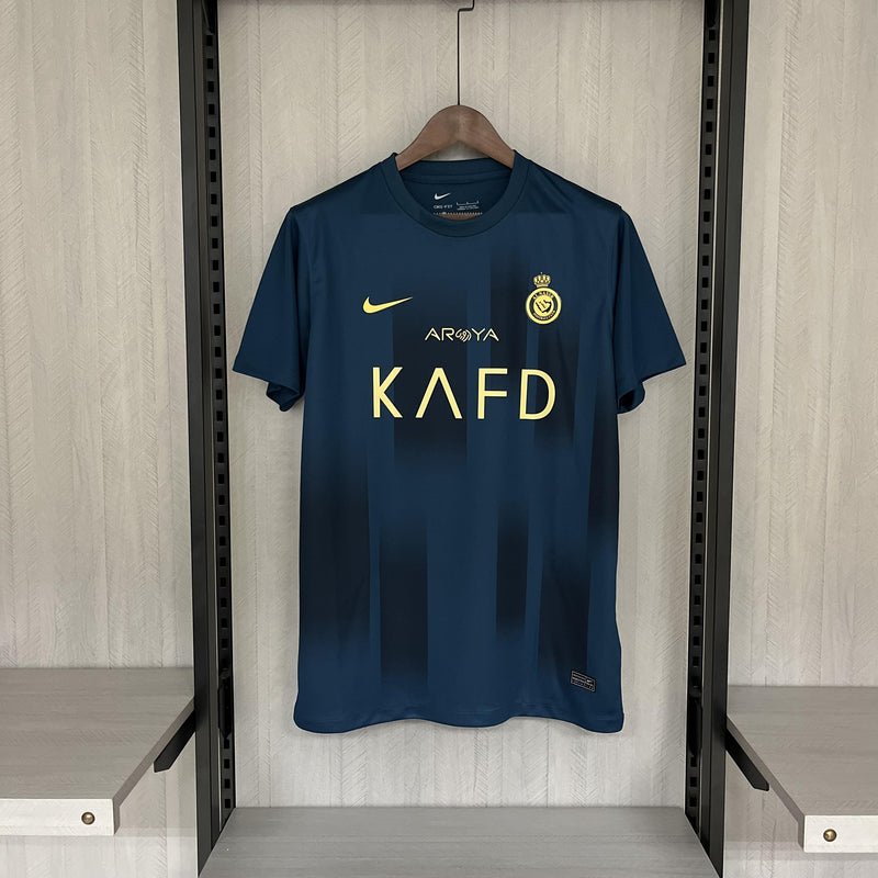 Camisa Al-Nassr 2023/24 II Away - Torcedor - Azul