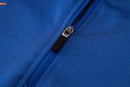 24/25 Conjunto Treino Holanda - Frio Zíper Curto - Azul