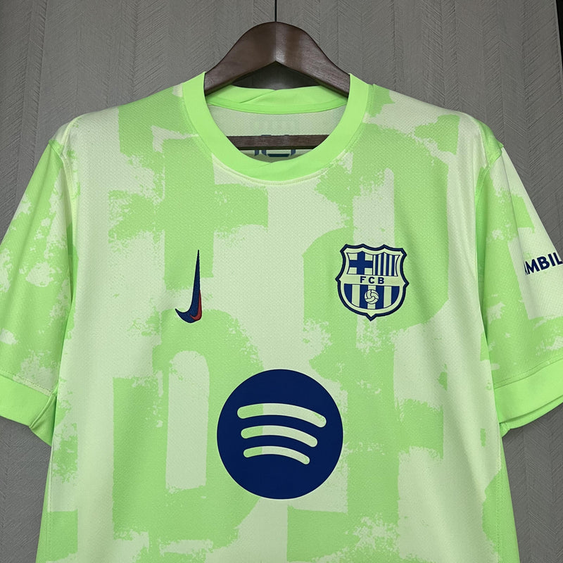 Camisa Barcelona 2024/25 III Third - Torcedor - Verde