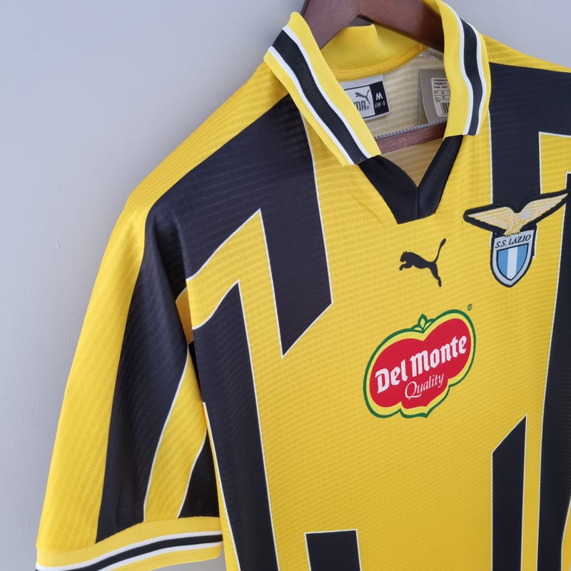 Camisa Retrô Lazio 1998/2000 III Third - Amarela - Puma