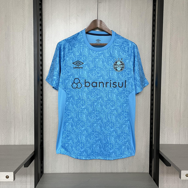 Camisa Grêmio 2024/25 Treino Azul Claro - Torcedor