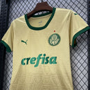 Camisa Palmeiras 2024/25 III Third - Feminina - Dourada