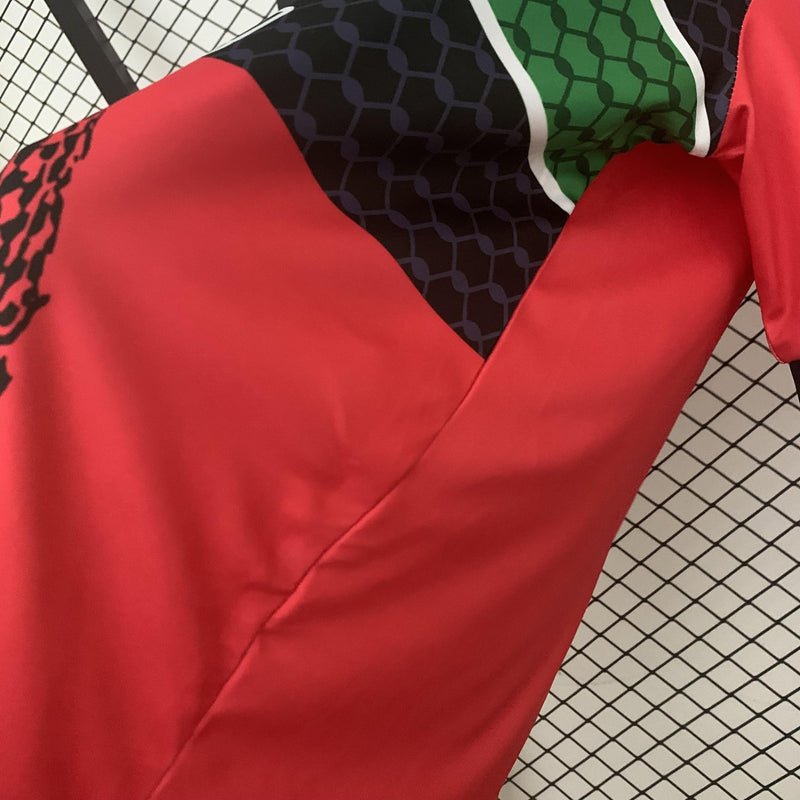 Camisa Palestino 2025/26 Edição Especial - Vermelha