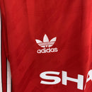 Camisa Retrô Manchester United 1986/1988 - Manga Longa - Adidas