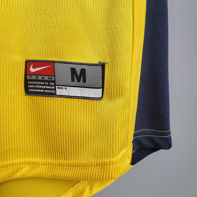 Camisa Retrô Arsenal 1999/2000 II Away - Amarela - Nike - Sega